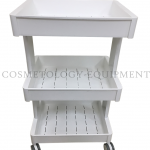 Косметологическая тележка M-084 white